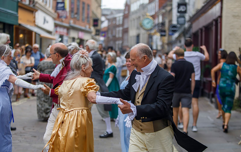 Georgian dancing york street